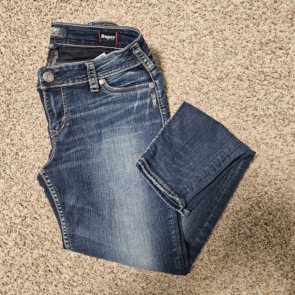 Silver Suki Mid Super Skinny